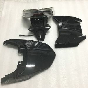 Combo nhựa ốp đuôi hậu + đèn hậu xe 133M đời mới bình 20Ah