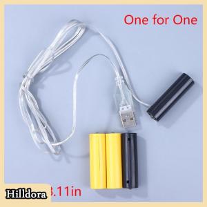 [Hilldora] อะแดปเตอร์จ่ายไฟ AA เครื่องกำจัดแบตเตอรี่กำจัดความจำเป็นในการเปลี่ยนแบตเตอรี่บ่อยๆสำหรับต้นคริสต์มาส