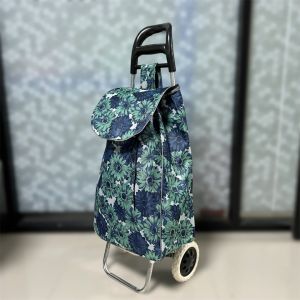 รถเข็นแบบพกพา รถเข็นขายของชำ ซูเปอร์มาร์เก็ต แบบพกพา ตะกร้าสินค้าแบบพับได้ในครัวเรือน รถเข็นช้อปปี้ รถเข็นขนาดเล็ก