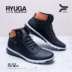 Sepatu Pria Sneakers Semi Boots Lavio Ryuga Terbaru Murah Awat Berkualitas