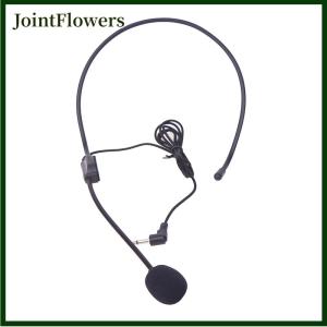 JointFlowers หูฟังไมโครโฟนแบบมีสายอุปกรณ์เสริมแบบทำมือลำโพงสำหรับการสอนและการสอนหูฟัง