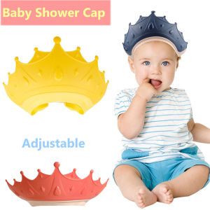 Waterproof ShampooHat Adjustable Bathing Ear Protector Baby Shower Cap Shampoo Cap for Toddler