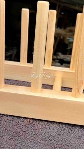Rak Piring Kayu Minimalis Susun Berkualitas Rak Peniris Piring Gelas
