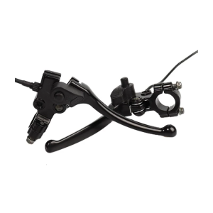 Universal Electric Bike Brake Levers Aluminum Alloy Left Right Set Easy Installation Brake Handle Design