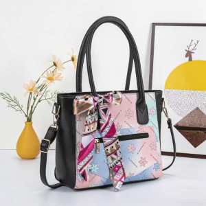CJY BAGS#8170 WOMENS BAG FASHION SLINGBAG AND HANDBAG  LEATHER MATERIAL FOR WOMEN