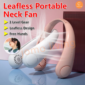 3000mAh Bladeless Neck Fan Foldable USB Charging Portable Leafless Neck Cooler Sport Hanging Air Cooler Christmas Gift