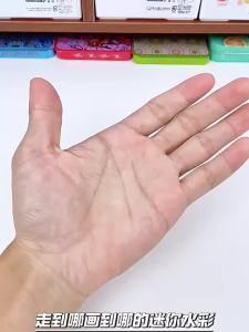 Empty Acrylic Watercolor Palette Portable 8-compartment Paint with Clip Travel Painting Paint Tray Artist Art Supplies