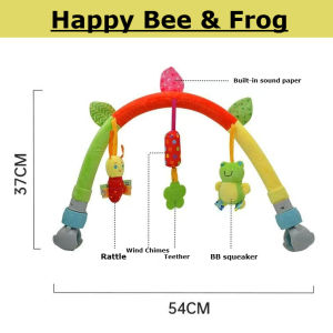 ~Ship From KL~ Baby Stroller Hanging Toys Infant Bed Crib Hanging Toys Baby Cot Rattle Toys For Tots Cots Rattles Seat
