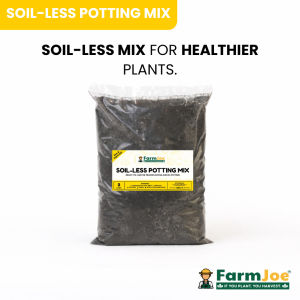 Soil-less Potting Mix Ready-to-Use Soil for Any Types of Plants 2L FarmJoe