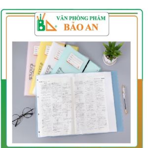 File 20 Lá Khổ A3 HQ4820 - màu giao ngẫu nhiên .Văn phòng phẩm Bảo An