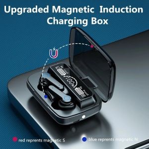 MS TWS M19 headset Bluetooth HIFI BASS waterproof Stereo music sport gaming earphone wireless with mic