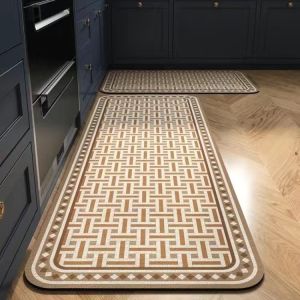 Anti-Slip Kitchen Carpet Room Floor Mat Doormat Kitchen Rug Alas Kaki