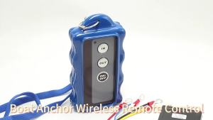 รอกไฟฟ้าพร้อมรีโมทไร้สายสำหรับเครน 214C รีเลย์วินช์กันน้ำ 100ft#