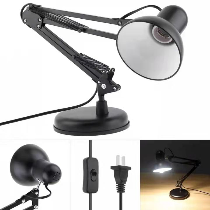 JL2 Energy Efficient Desk Lamp LED Bulb Lighting Painted Black Base And ...