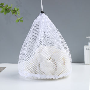 Course Mesh Drawstring Laundry Bag Washing Machine Bag