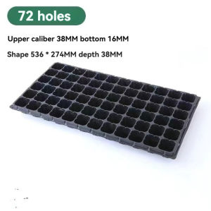 10pcs Seedling Tray 72/128/200 Holes Garden Starter Trays Strength Seed Germination Plant Flower Pot