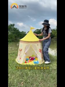 Playhouse for Children Play Tent Play Tent House For Kids Kids Tent House Indoor Household round Toy House Indoor Tent For Kids Playhouse