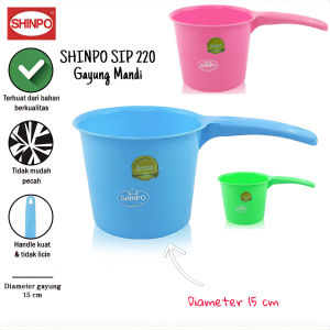 ( BISA COD ) PROMO GAYUNG AIR CENTRO SHINPO SIP-220 / GAYUNG MANDI PLASTIK MURAH / WADAH AIR / ALAT MANDI / GAYUNG AIR PLASTIK KUAT / GAYUNG MANDI KUAT MURAH