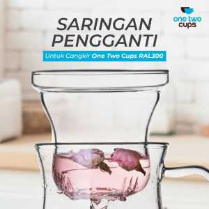 COD Gelas saringan rempah tahan panas dengan tutup Cangkir Teh Cup Mug  Infuser Filter herbal