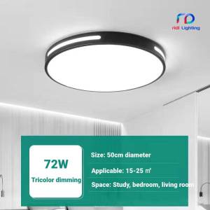 【RIDI】LED bedroom ceiling light round modern minimalist new living room light book room light dining room balcony home light fixtures