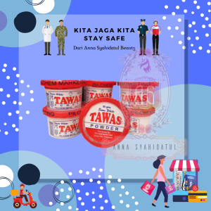 Tawas serbuk pemutih ketiak 50gram