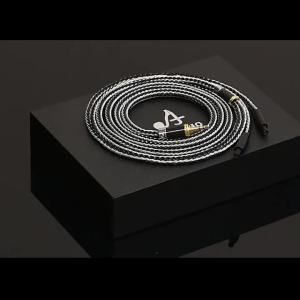 ATAUDIO HIFI 3.5/2.5/4.4มม. Balanced OCC Silver หูฟังอัพเกรดสายเคเบิลสำหรับ HD800 HD800S HD820ชุดหูฟัง