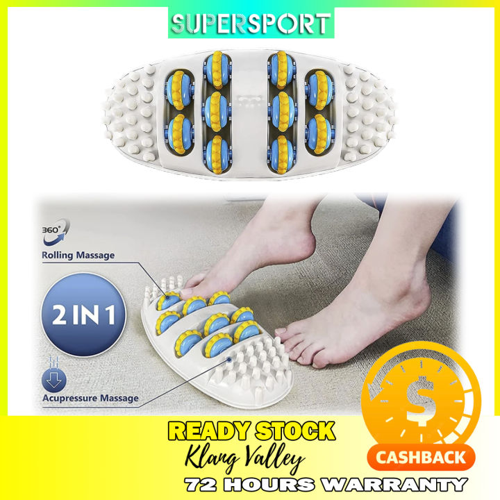 SUPERSPORT Foot Massage Machine Roller Healthy Acupuncture Leg Feet