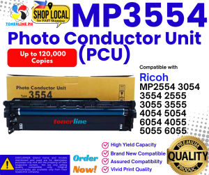 MP3555 MP3554 Ricoh PCU for use and compatible with Ricoh 6054 3054 4054 3555 2555 2554