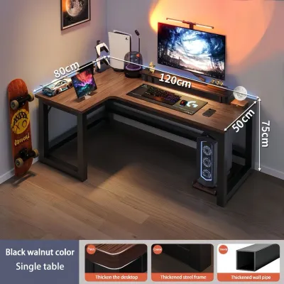 L-Shaped Corner Table Computer Table OfficeTable Study Table Game Table