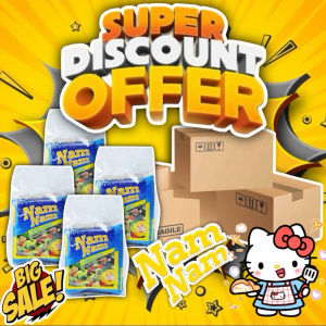 *Lucky Me! NamNam all 3-in-one seasoning granules 8g x 12’s x 60 720pcs sachets per Box/720pcs/Box