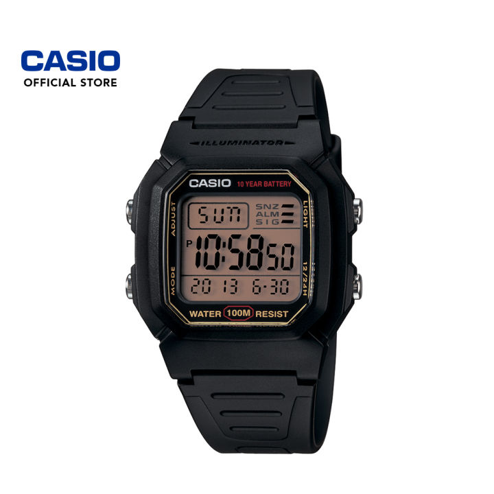 Reloj Hombre Casio W-800hg-9av Negro Digital | Cuotas sin interés