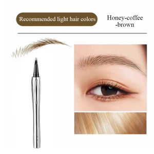 Double Tip Eyebrow Pen Bottom Lash Pen Waterproof Pensil Alis Dua Cabang Liquid Cepat Kering-🌹Tamia