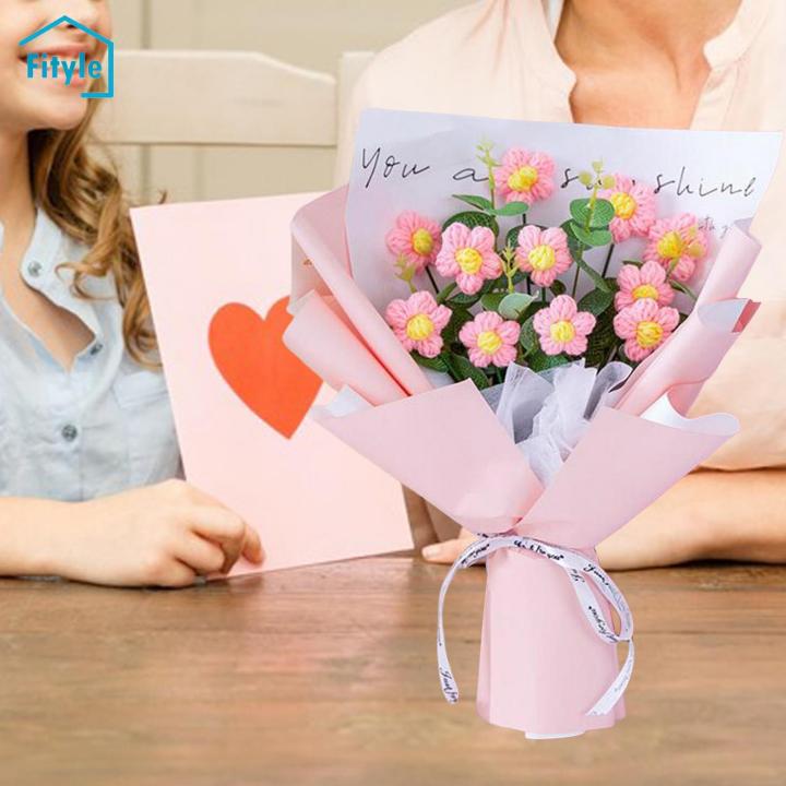 Flower knit set up ANDMARY PINK Flower knit set up pink andmary