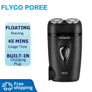 Flyco Poree Electric Shaver for Man Rechargeable Potrable Washable PS187
