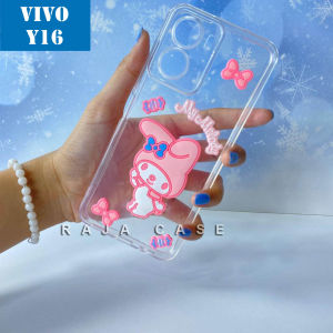 Vivo Y16 - Softcase Bening Vivo Y16 - Case Vivo Y16 - Casing Hp Vivo Y16 - 3D3 BENING - Case Kilau Vivo Y16 - Pelindung hp Vivo Y16