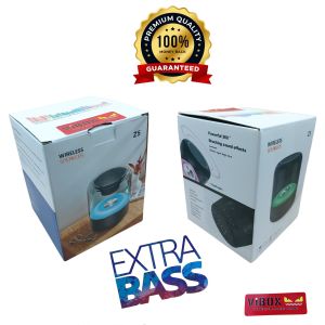 Vibox Speaker Z5 Lampu RGB True Wireless Speaker Colorful Lights Speaker Blueetooth V5.0 BoomBass Easy to Connect