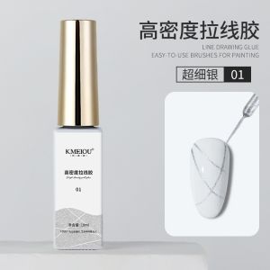 10ml Metal Nail Art Line Gel UV Gel Lacquer Manicure Liner Draw Tool Spider Painting Gel