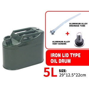 (5L-30L) oil drum gasoline drum Spare Fuel Tank oil tank petrol container Motorcycle Steel Oil Drum Minyak Petrol Large capacity