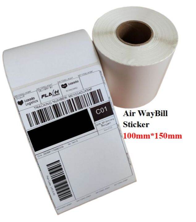 A Air Waybill Thermal Paper Mm Mm Pcs Lazada