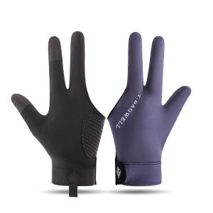 SERENEGLOW Professional Billiard Gloves for Men Lightweight Breathable Full-Finger Design Anti-Slip Performance for Snooker and Pool