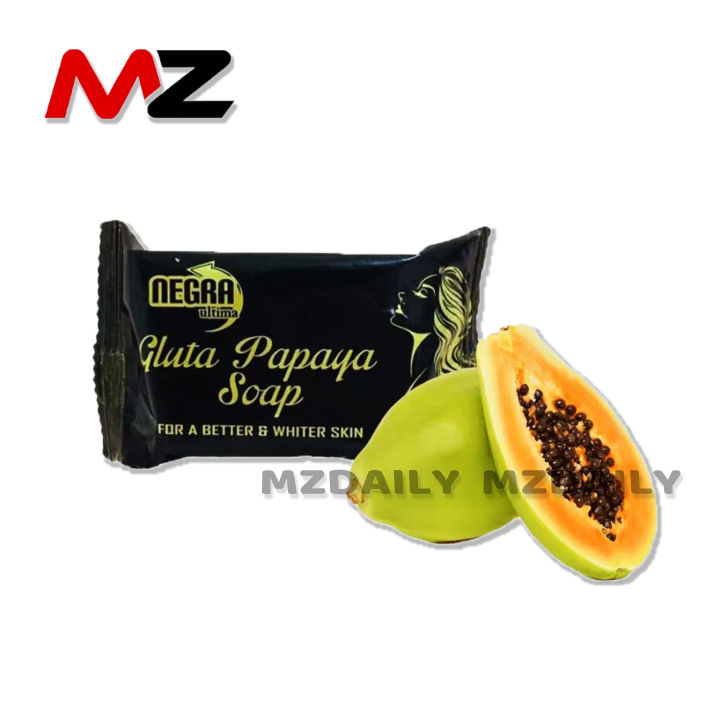 Savon GLUTA PAPAYA Ultra Blanchissant Anti-imperfections - 250g, 100% Naturel, Pour Visage Et Corps, Neuf