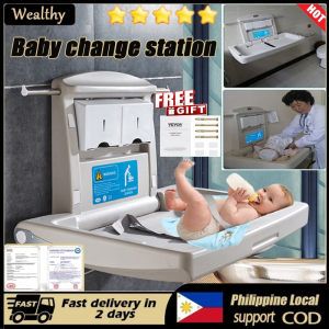 ❤Local delivery❤ 86x54x48cm Baby Nursing Table Foldable Nursing Table Multifunctional Wall-mounted Seat Nursing Bed Bathroom Baby Changing Table