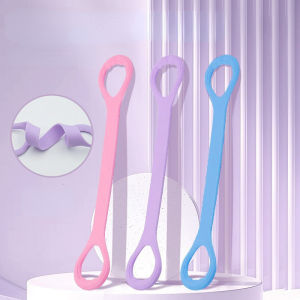 เชือกยางยืดซิลิโคนหนา หลังและไหล่สวยงาม ยืดเหยียดที่บ้าน ออกกำลังกาย โยคะ ฝึกแขนเรียว ออกกำลังกายหลังค่อม เลือกได้ 3 สี