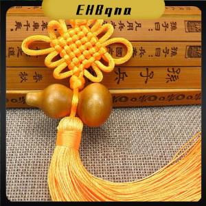 EHBqna[COD] 1Pc Lucky Charm Chinese Knot Feng Shui Gourd Pendant Car Home Decoration