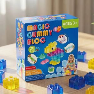 FYLO.SG 💗 Jelly Blocks Gummy Blocks Building Blocks Sensory Play