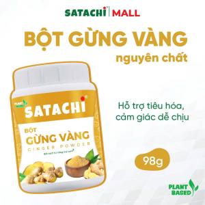 Bột Gừng Nguyên Chất SATACHI – 100% gừng tự nhiên không đường – Hộp 98g & 318g
