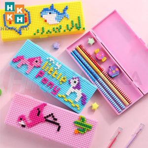[ HATAKA ] PENCIL CASE LEGO / KOTAK PENSIL / TEMPAT PENSIL LEGO PASANG SUSUN / KOTAK PENSIL LEGO