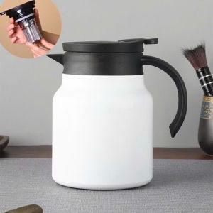Sku262 - Bình Trà Giữ Nhiệt 1000ml Inox 304 Kèm Lưới Lọc – Giữ Nóng Lạnh Cao Cấp