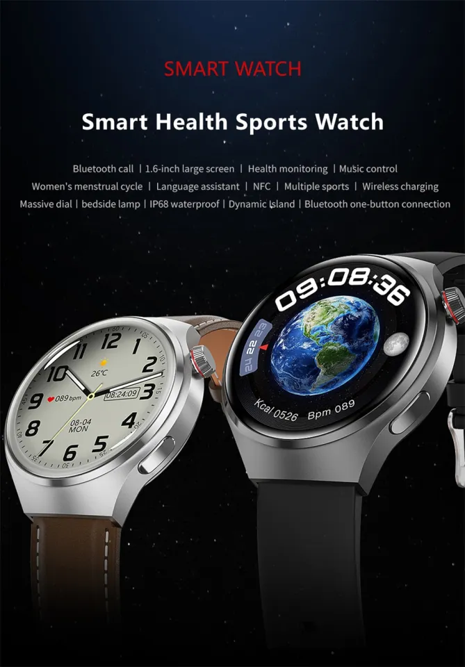 Neue Sportuhren Gt4 Pro Nfc Smartwatch Männer Hd Voice Calling Kompass  Gps-Tracker Wasserdichte Smartwatch Für Huawei Xiaomi Nicht-Apple Smartwatch