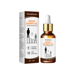 West Month Height Growth Essential Oil Height Growth Massage Oil Sooth Foot Conditioning Body Promote Bone Grow Health Products Fast Grow Taller Foot Health Care Product Increasing Height(30ml)